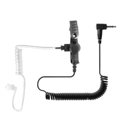 [ATROC10-2.5] Receive Only Acoustic Tube Earpiece - 2.5mm (4 Inch Length)