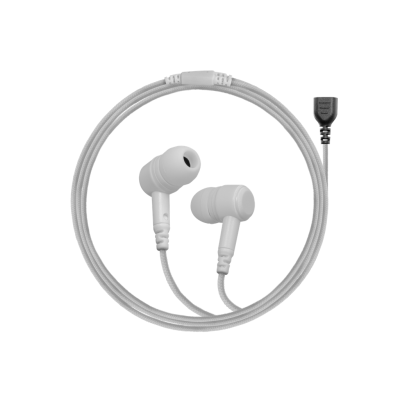 [SL-ET2-W] SnapLock White Covert Dual Earbud Earpiece