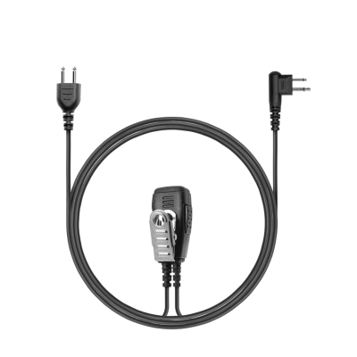[SL1WB-M12] 1-Wire SnapLock Earpiece Base with 2 Lines Out Bottom of PTT-Mic (Motorola - M12)