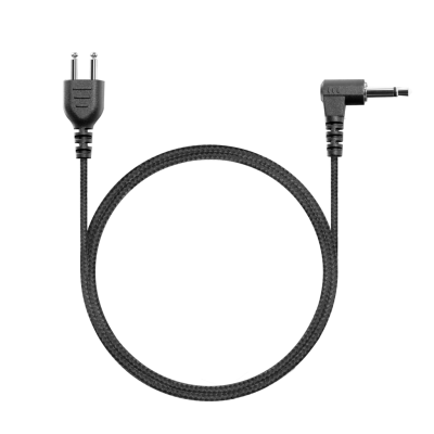 [SLROS30-3.5] Receive-Only SnapLock Straight with Braided Fiber Cloth (3.5mm, 12 Inch Length)