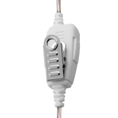 1-Wire SnapLock Earpiece Base - White (1)