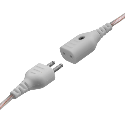 1-Wire SnapLock Earpiece Base - White