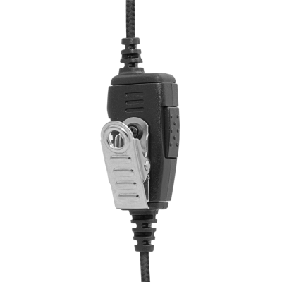 1-Wire SnapLock Earpiece Base with Braided Fiber Cloth (1)