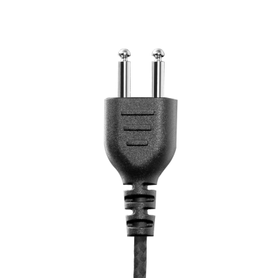 1-Wire SnapLock Earpiece Base with Braided Fiber Cloth  Large PTT (1)