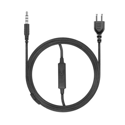 [SL1WMIC-3.5] 1-Wire SnapLock Base with Braided Fiber Cloth  Mini Mic