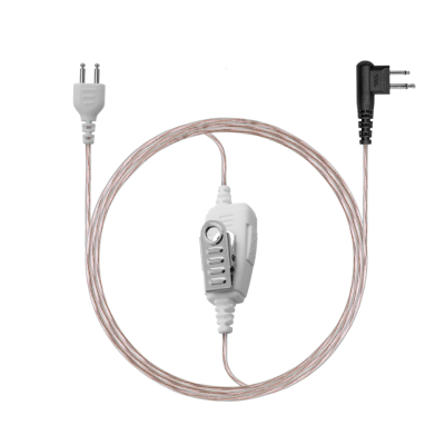 [SL1WW-M14] 1-Wire SnapLock Earpiece Base - White (Motorola - M14)