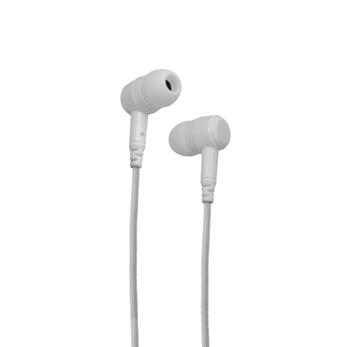SnapLock White Covert Dual Earbud Earpiece